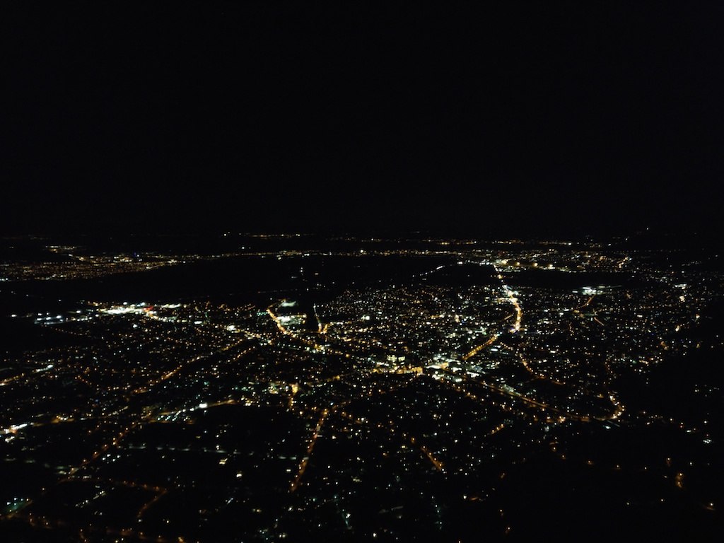 Dornbirn at night