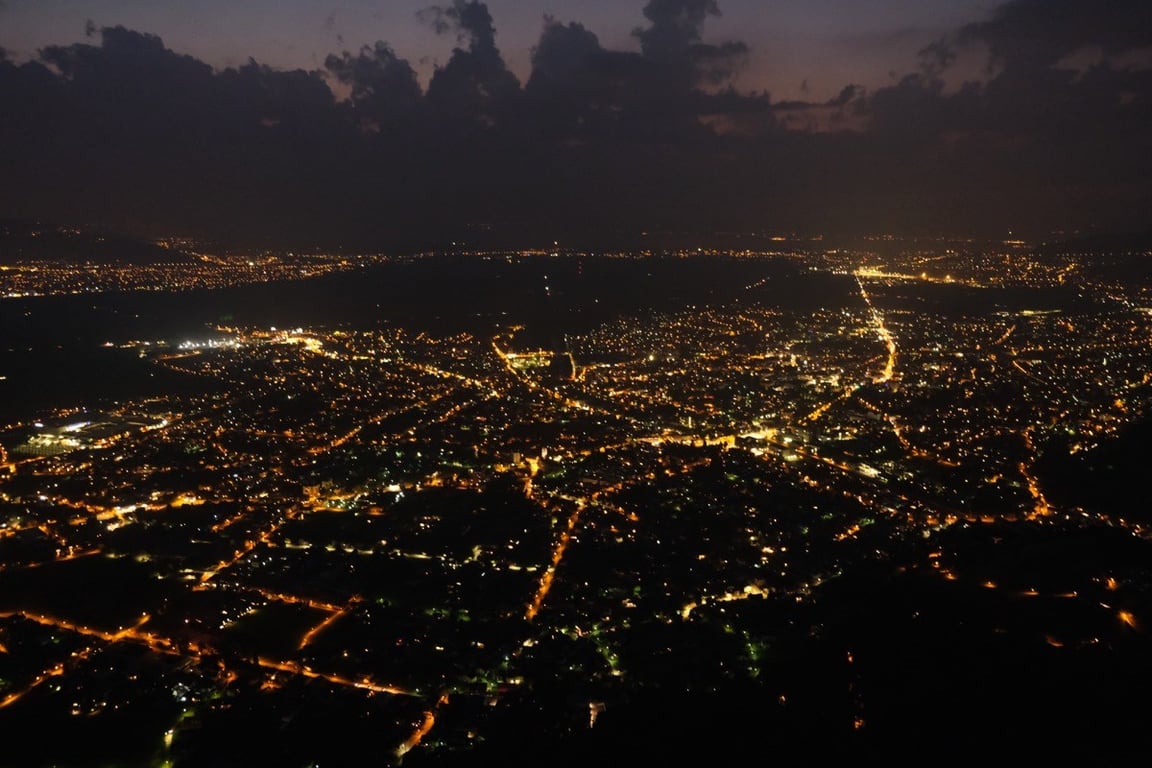 Dornbirn at night